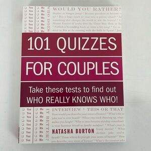 NEW 101 Quizzes for Couples Book Natasha Burton